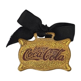 Early Coca-Cola Watch FOB circa 1900