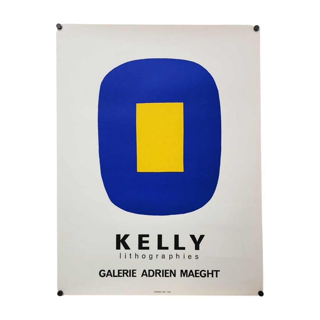 Original Ellsworth Kelly 1965 Lithographies Poster (1 of 4)