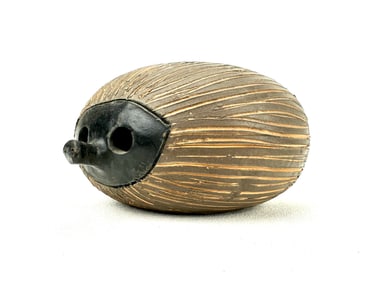 Italian Art Pottery Bitossi Hedgehog Sculpture