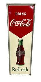1953 Drink Coca-Cola Bottle Sign