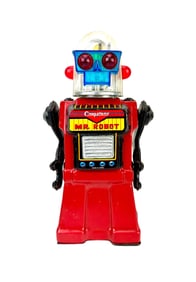 Cragstan's Mr. Robot Toy Japan Tin 1962