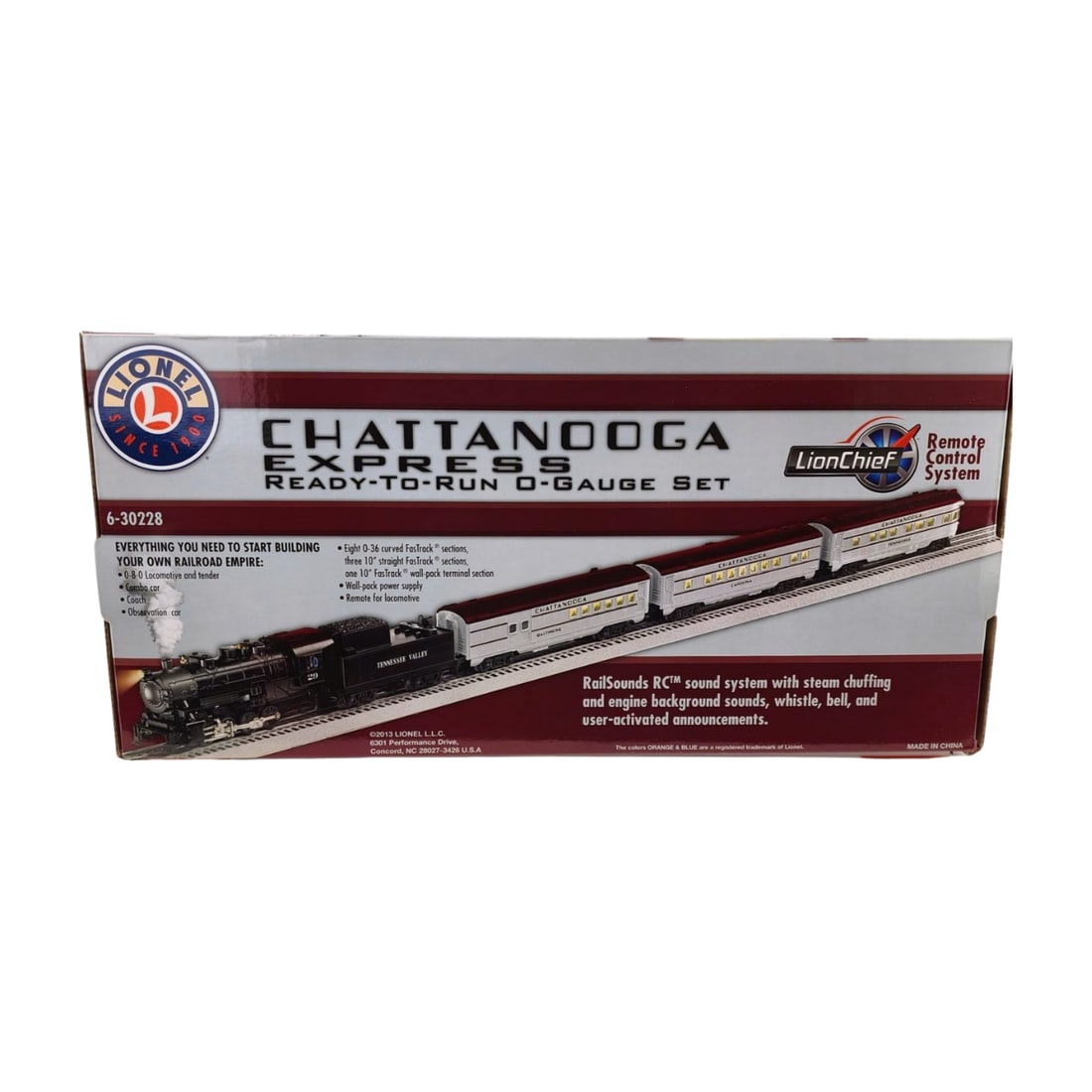 Lionel Chattanooga Express O Gauge Ready to Run Train Set (1 of 6)
