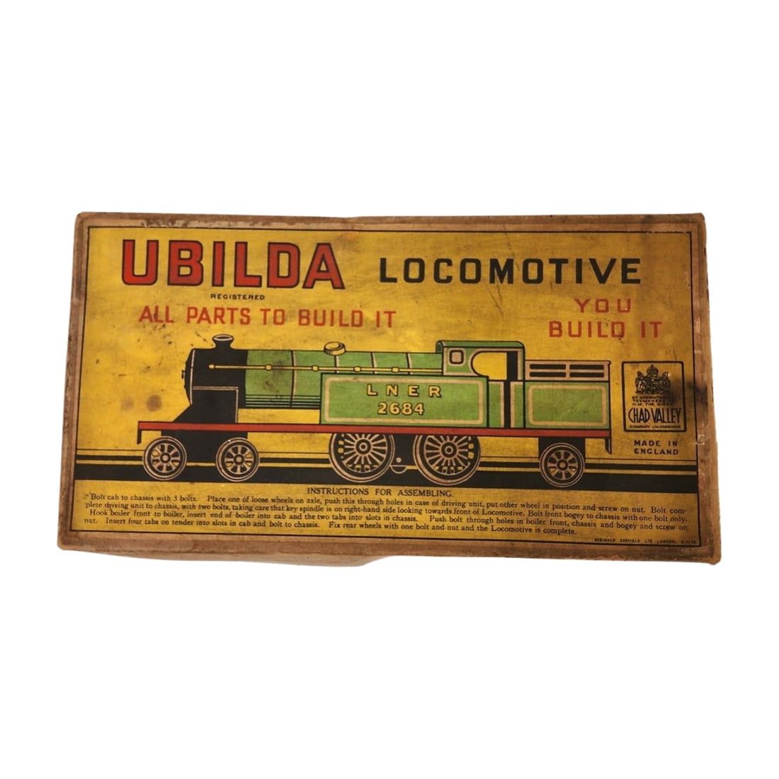 Chad Valley Ubilda Locomotive Model Kit (1 of 3)
