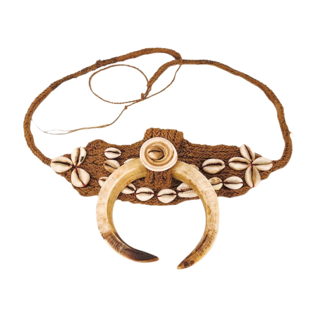 Papua New Guinea Boar Tusk Ceremonial Necklace (1 of 4)