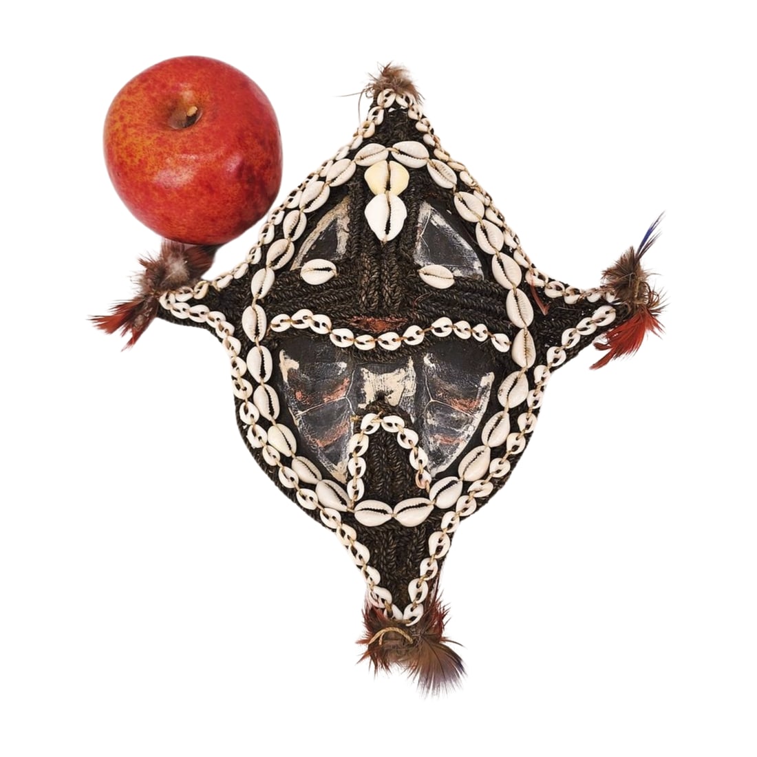 Papua New Guinea Turtle Shell Decorated Mask - 2