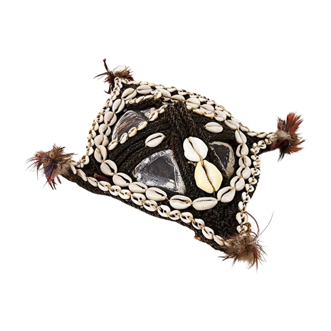 Papua New Guinea Turtle Shell Decorated Mask - 3