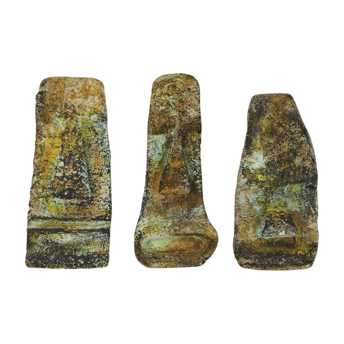 Moai Tiki Head Concrete Sculptures (1 of 5)