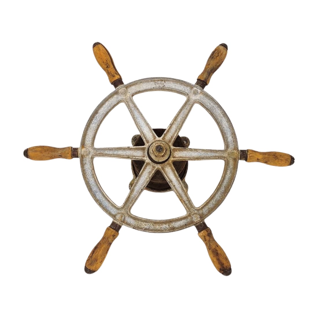 Vintage Wilcox & Crittendan WC Ships Wheel (1 of 5)