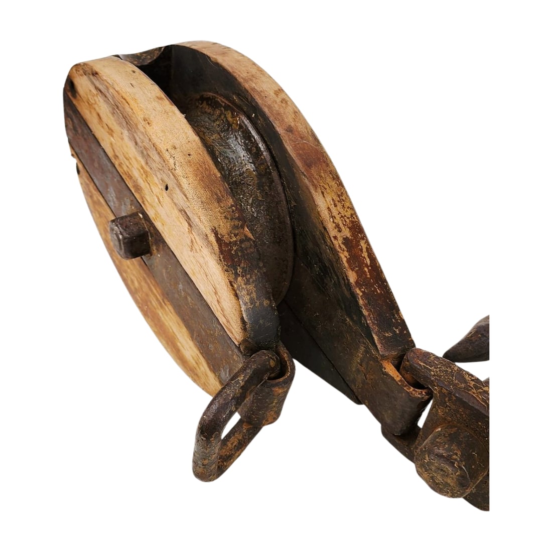 Large Ship Block & Tackle Pulley - 5