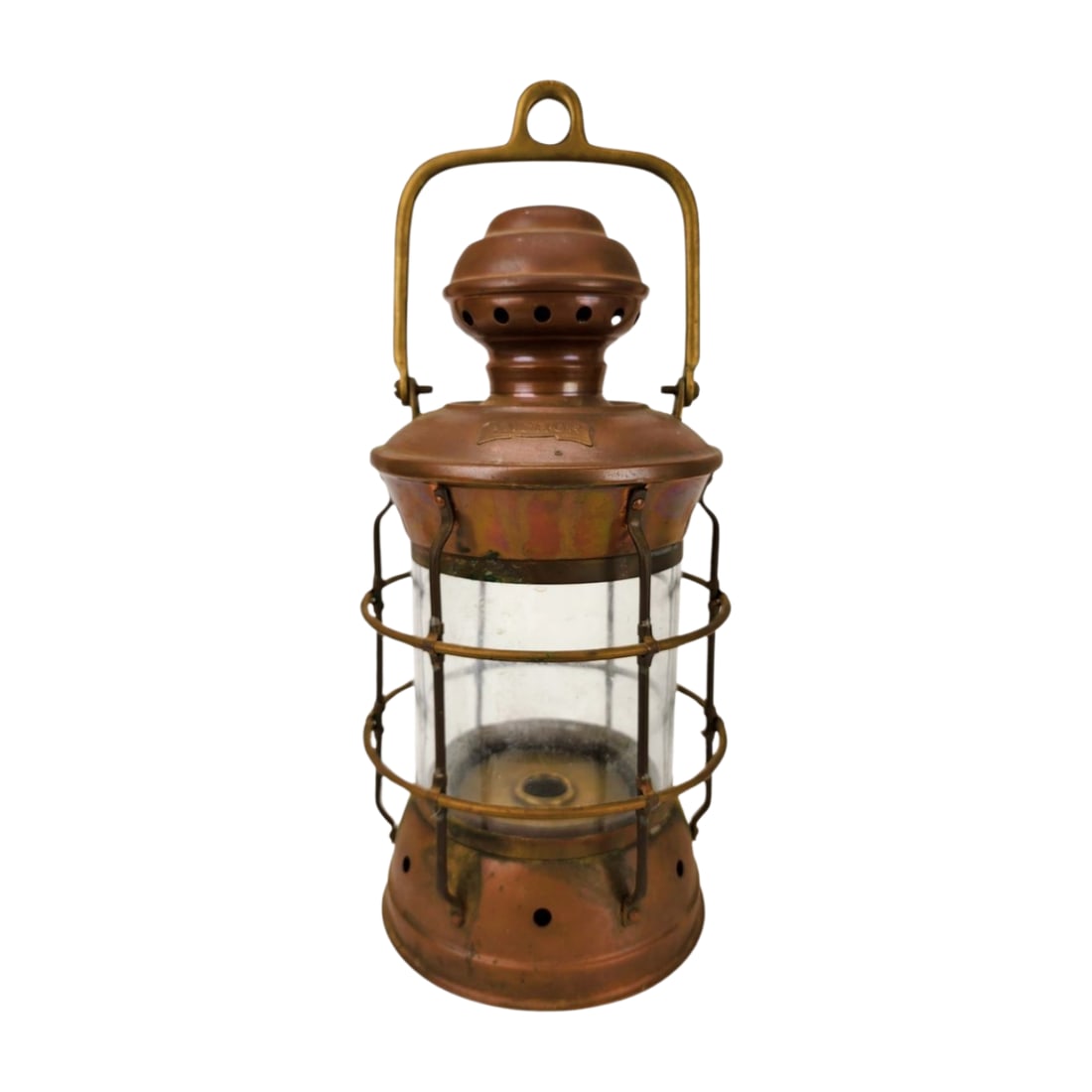 Vintage Tung Woo Oil Lamp Nautical Maritime Ship Lantern (1 of 5)