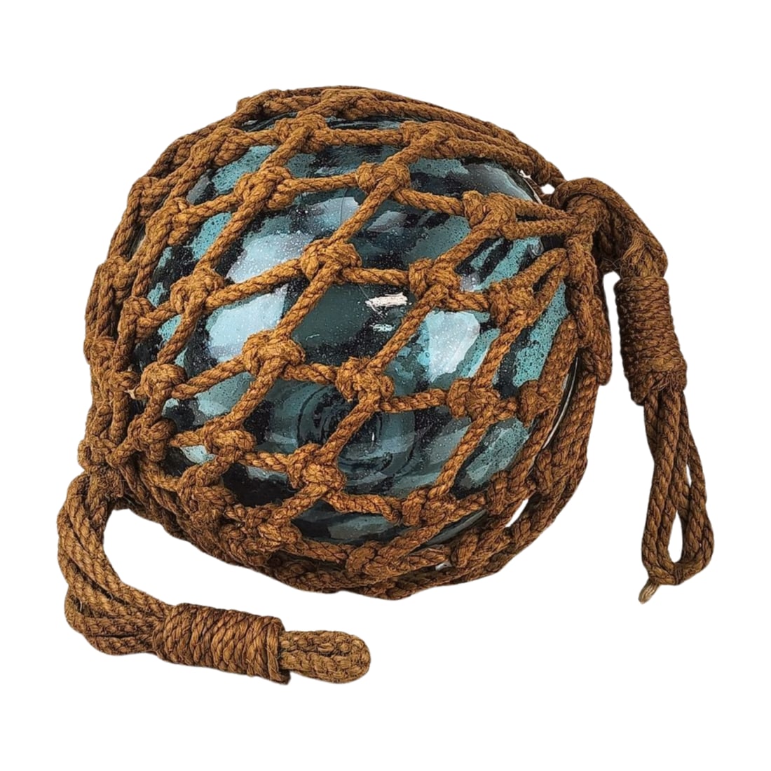 Antique Extra Large Glass Fishing Float Buoy 48" (1 of 5)