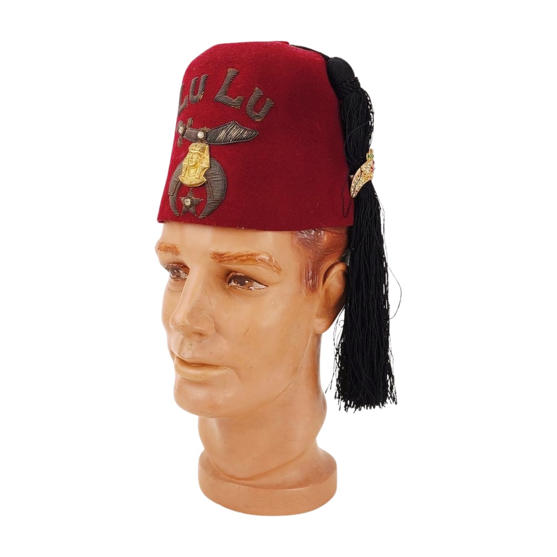 Vintage LULU Shriners Fez Hat (1 of 5)