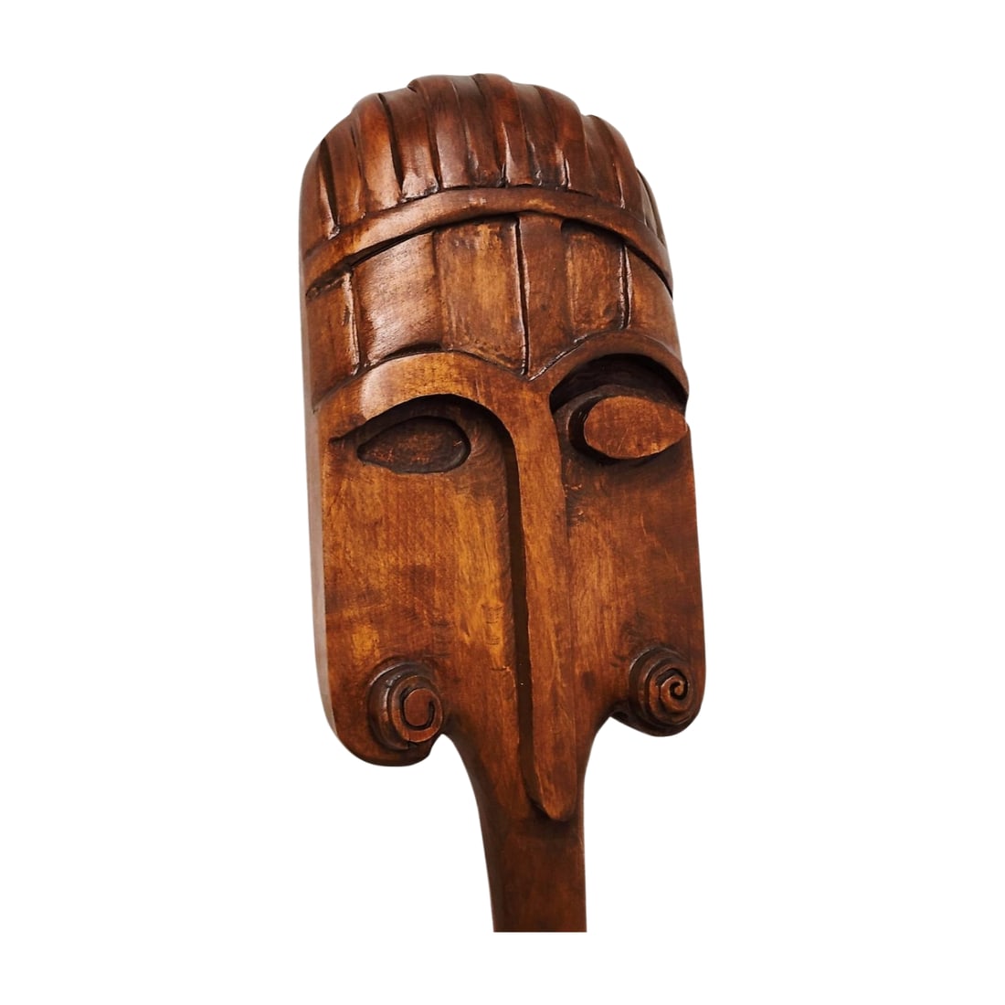 Easter Island Dance Paddle Wood Carved Canoe Paddle - 3