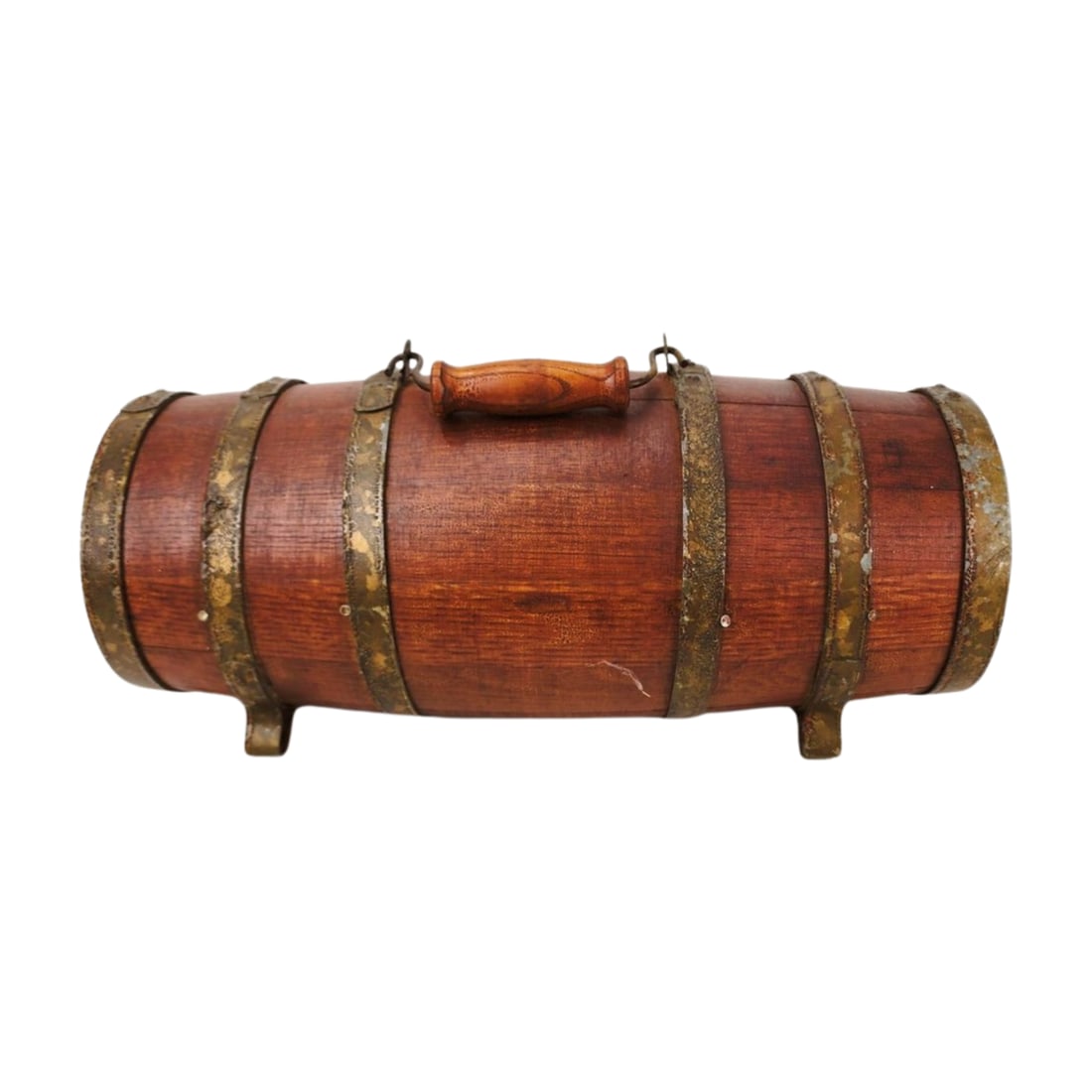 Antique Wood Water Cask Ship Lifeboat Barrel (1 of 7)