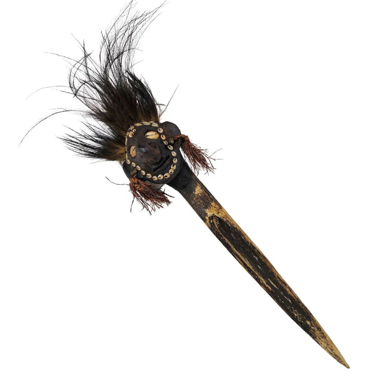 Dayak Mandau Headhunter Bone Dagger (1 of 6)