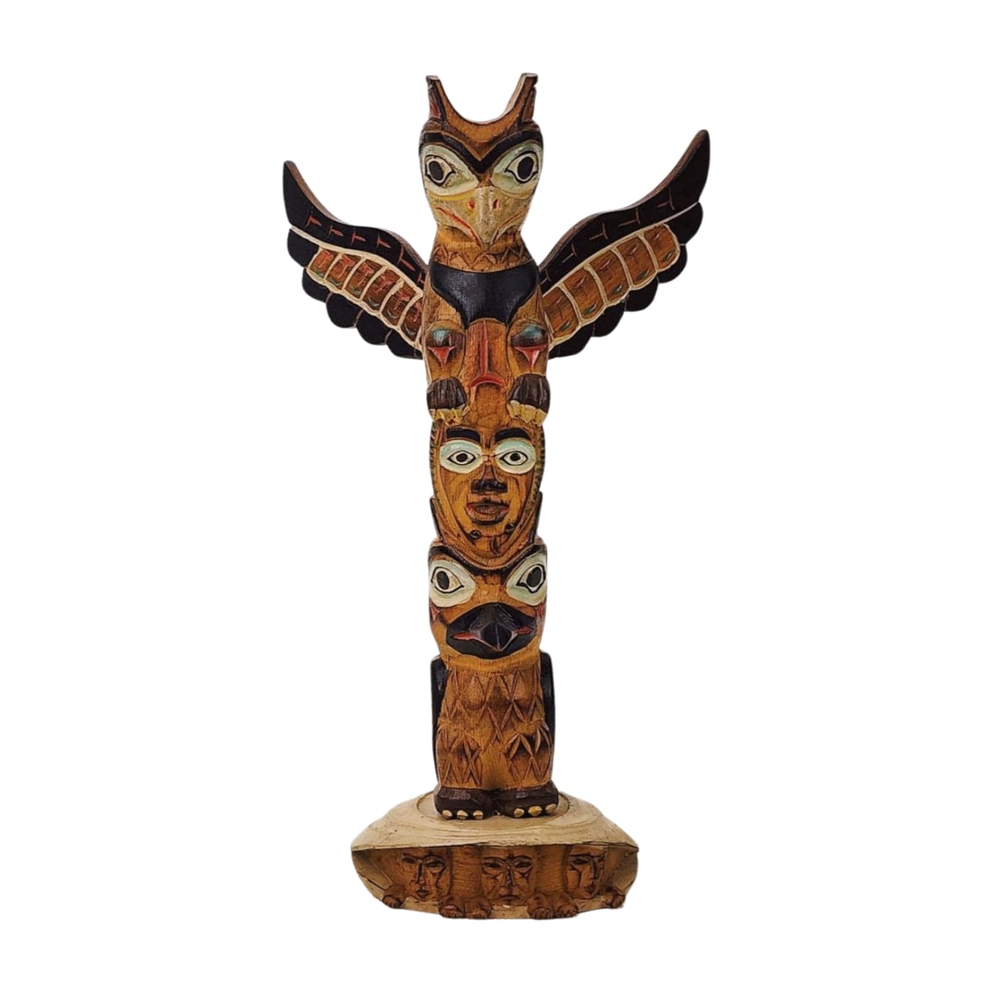 Northwest Coast Native American Totem by Ray Moore (1 of 5)