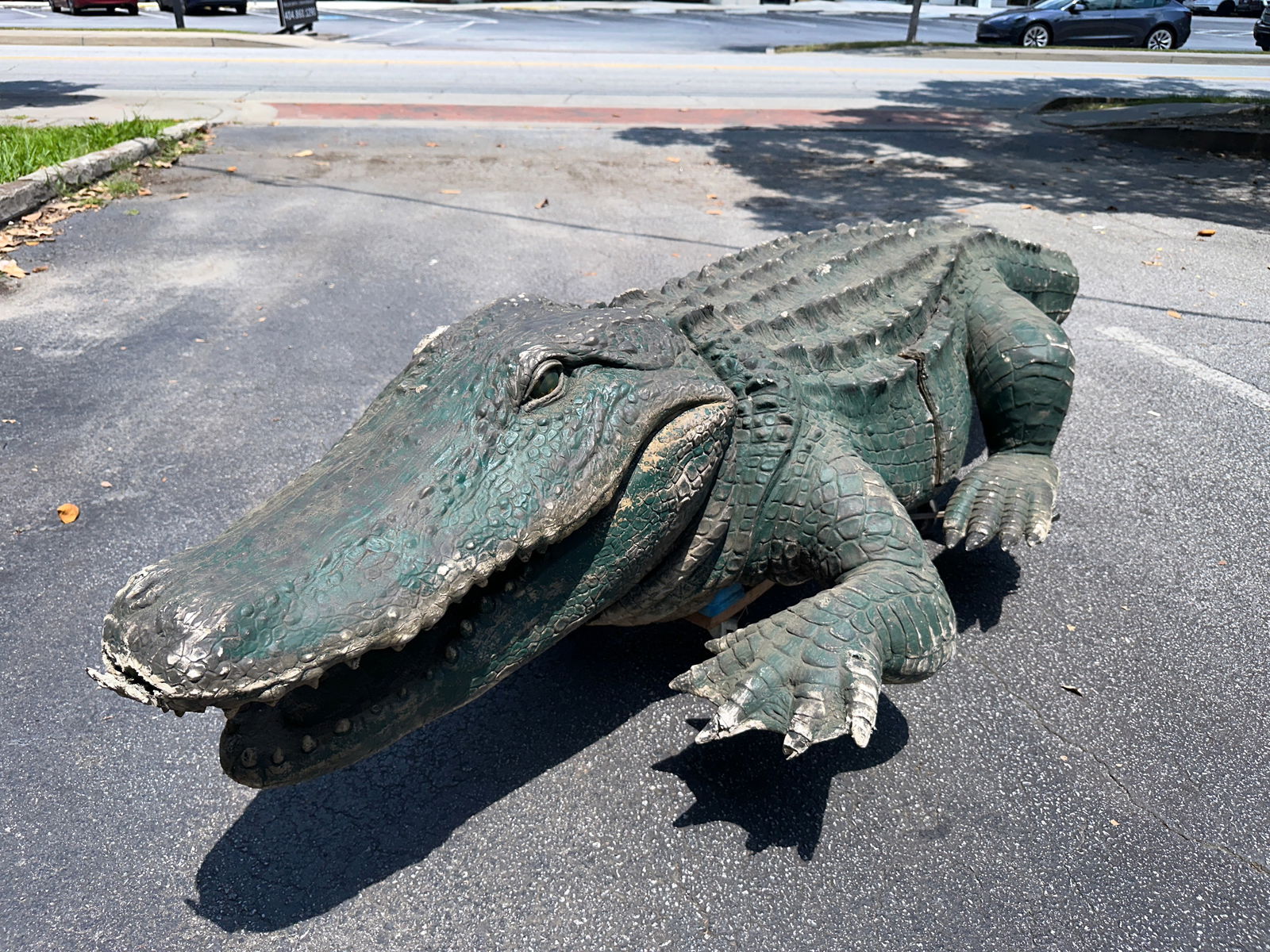 Animatronic Lifesize Crocodile From Putt Putt - 3