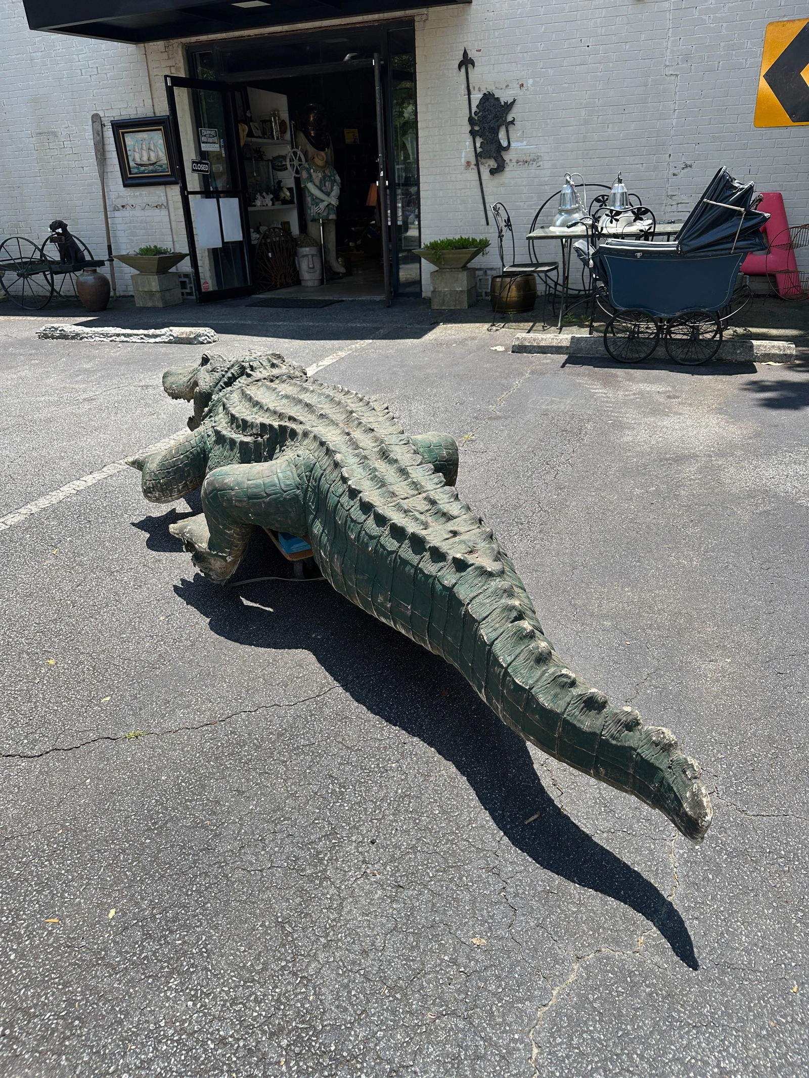 Animatronic Lifesize Crocodile From Putt Putt - 5