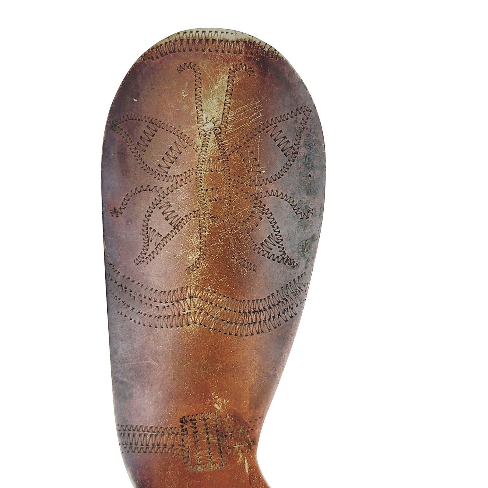 1920s Risque Lady Leg Shoe Horn - 3