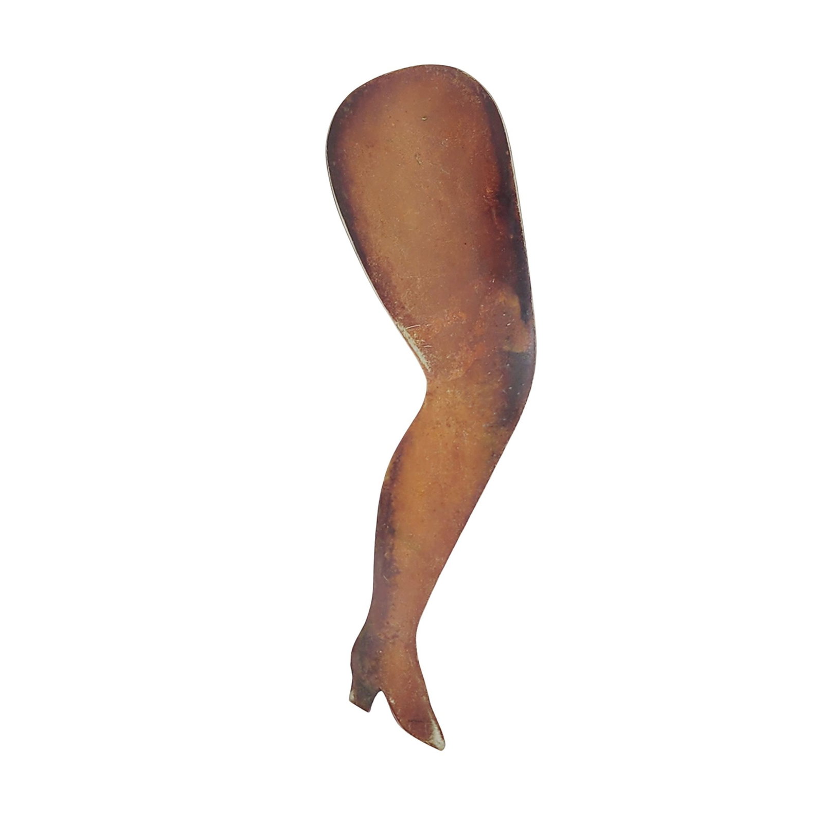 1920s Risque Lady Leg Shoe Horn - 5