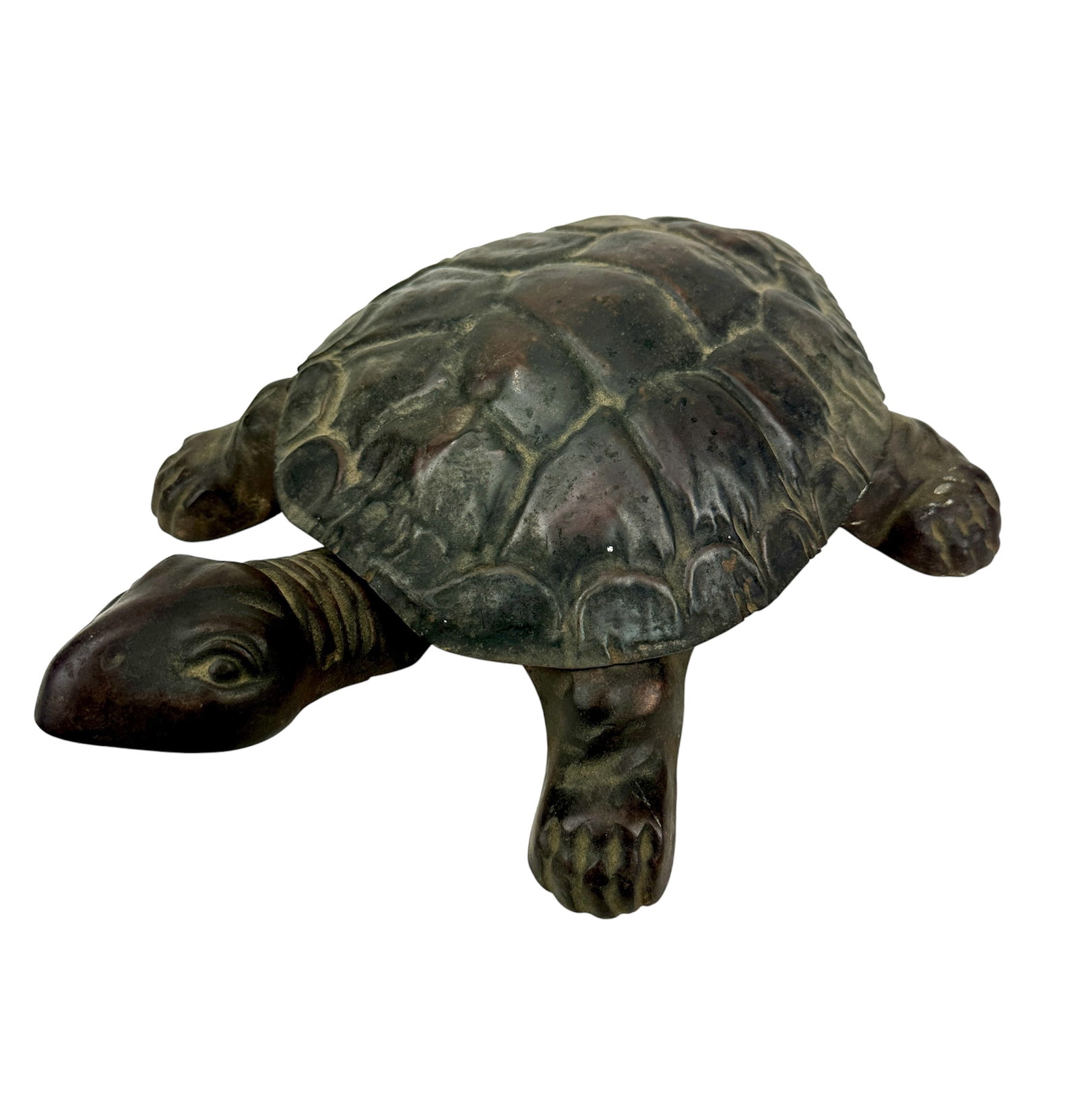 Antique Golden & Jefferson Turtle Spittoon (1 of 6)