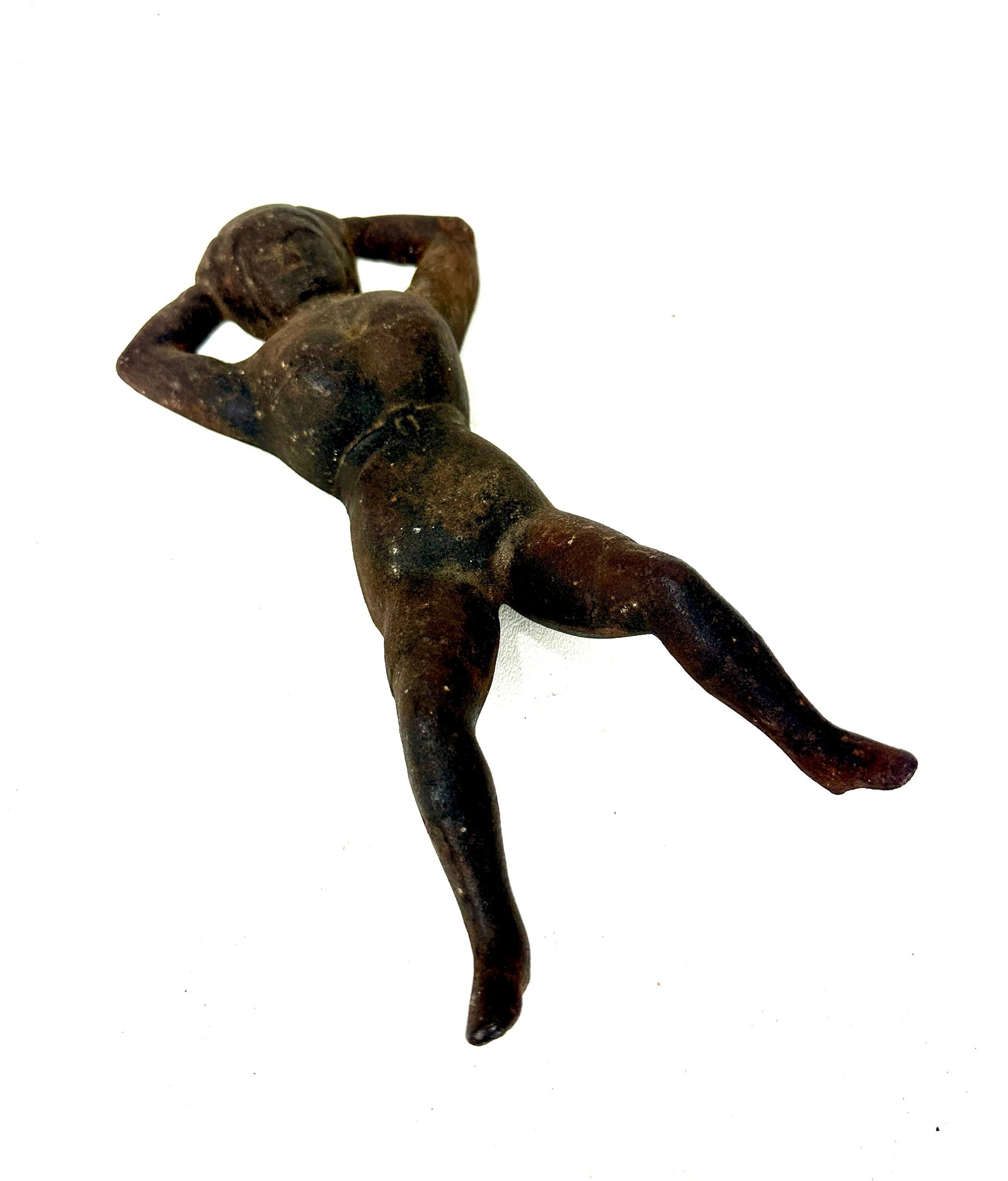 Vintage Risque Naughty Nellie Cast Iron Boot Jack - 2