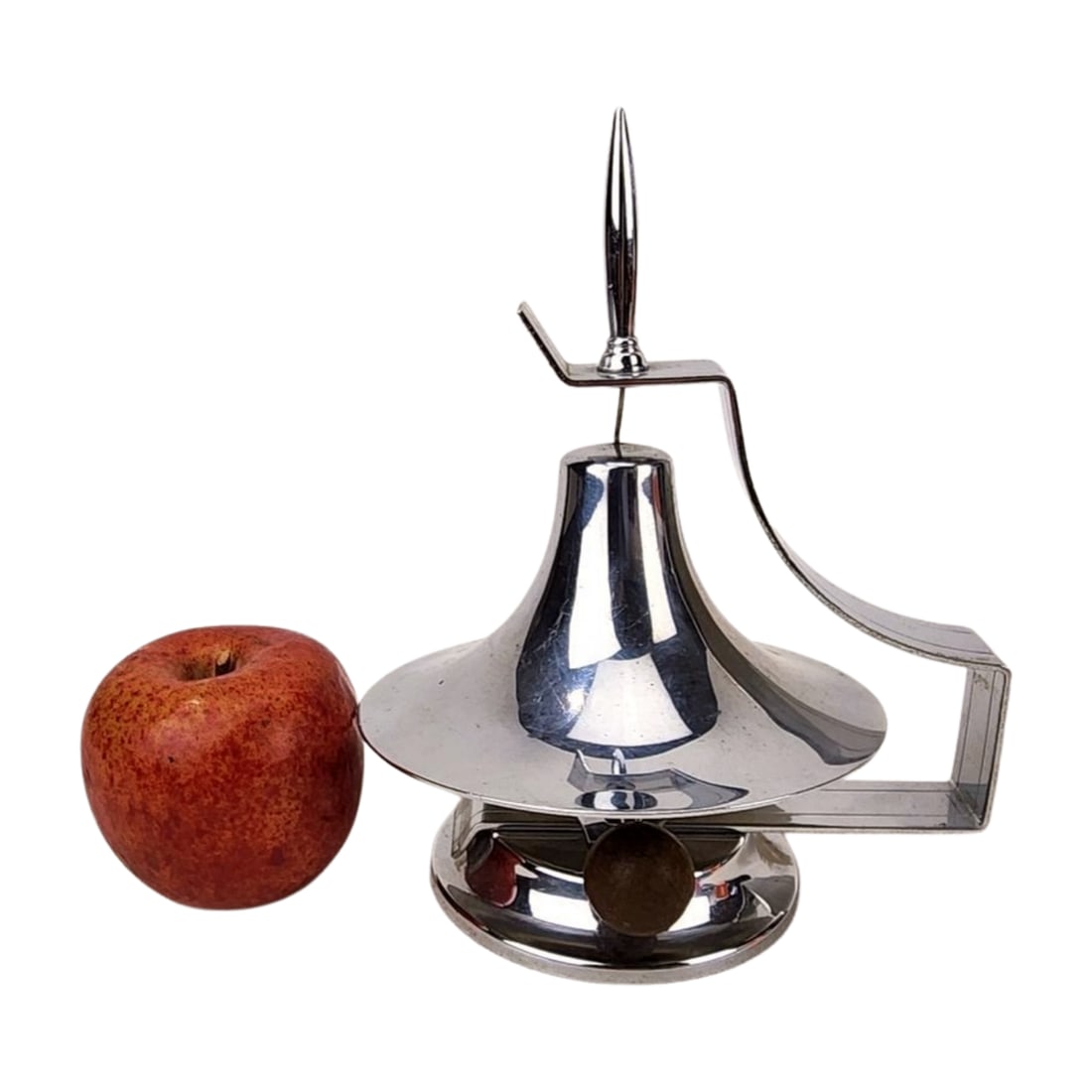 Art Deco Chase Chrome Dinner Bell - 2