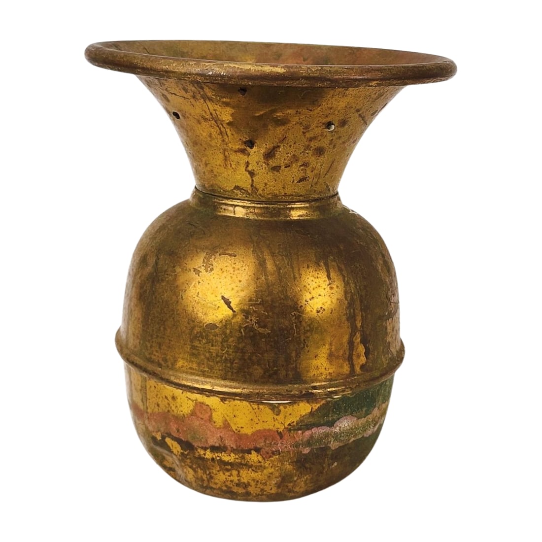 Frisco Brass Train Spittoon Bucket - 4