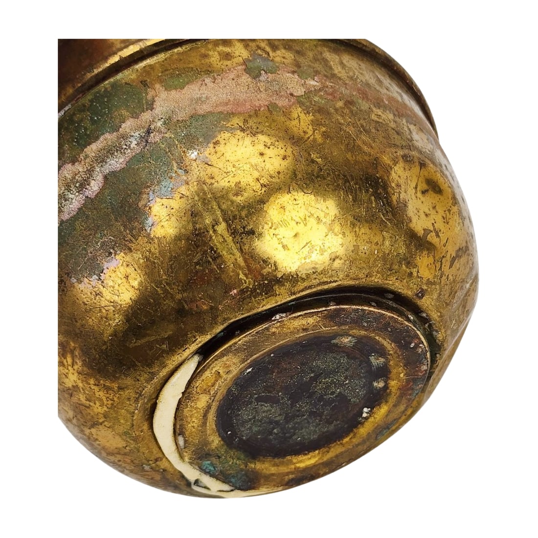 Frisco Brass Train Spittoon Bucket - 5