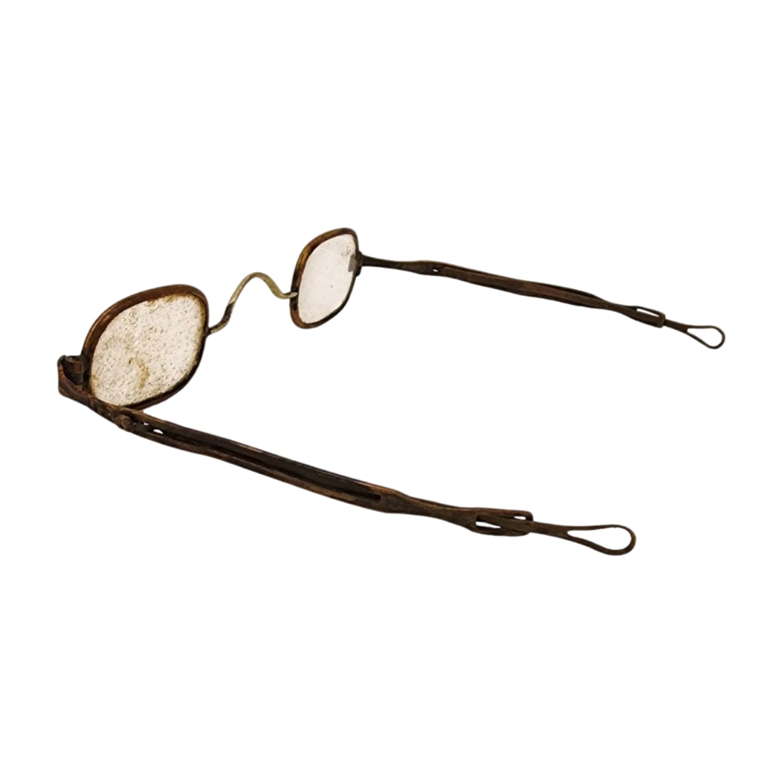 Antique Brass Spectacles Slide Adjustable - 3