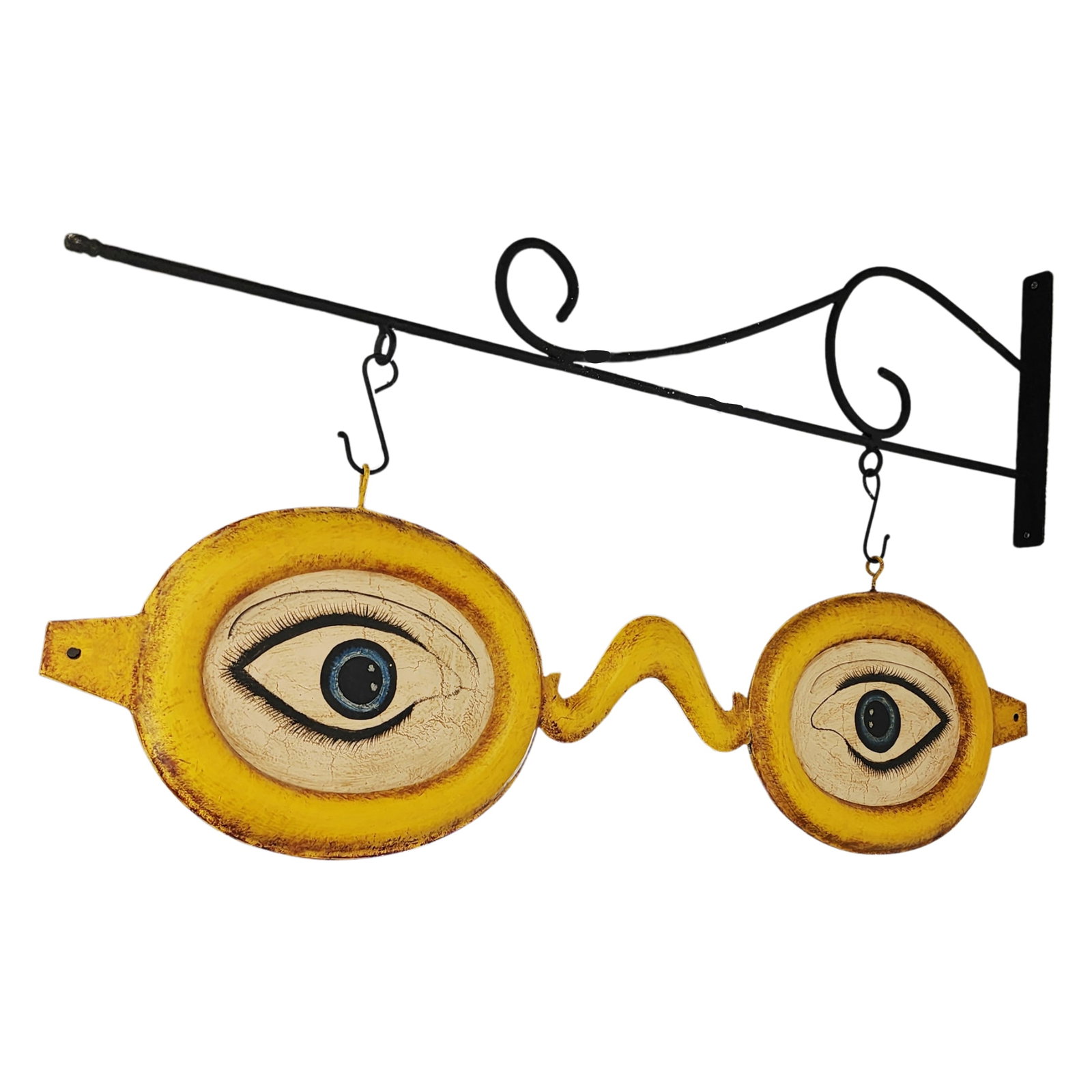 Optometrist Painted Tin Trade Sign (1 of 5)