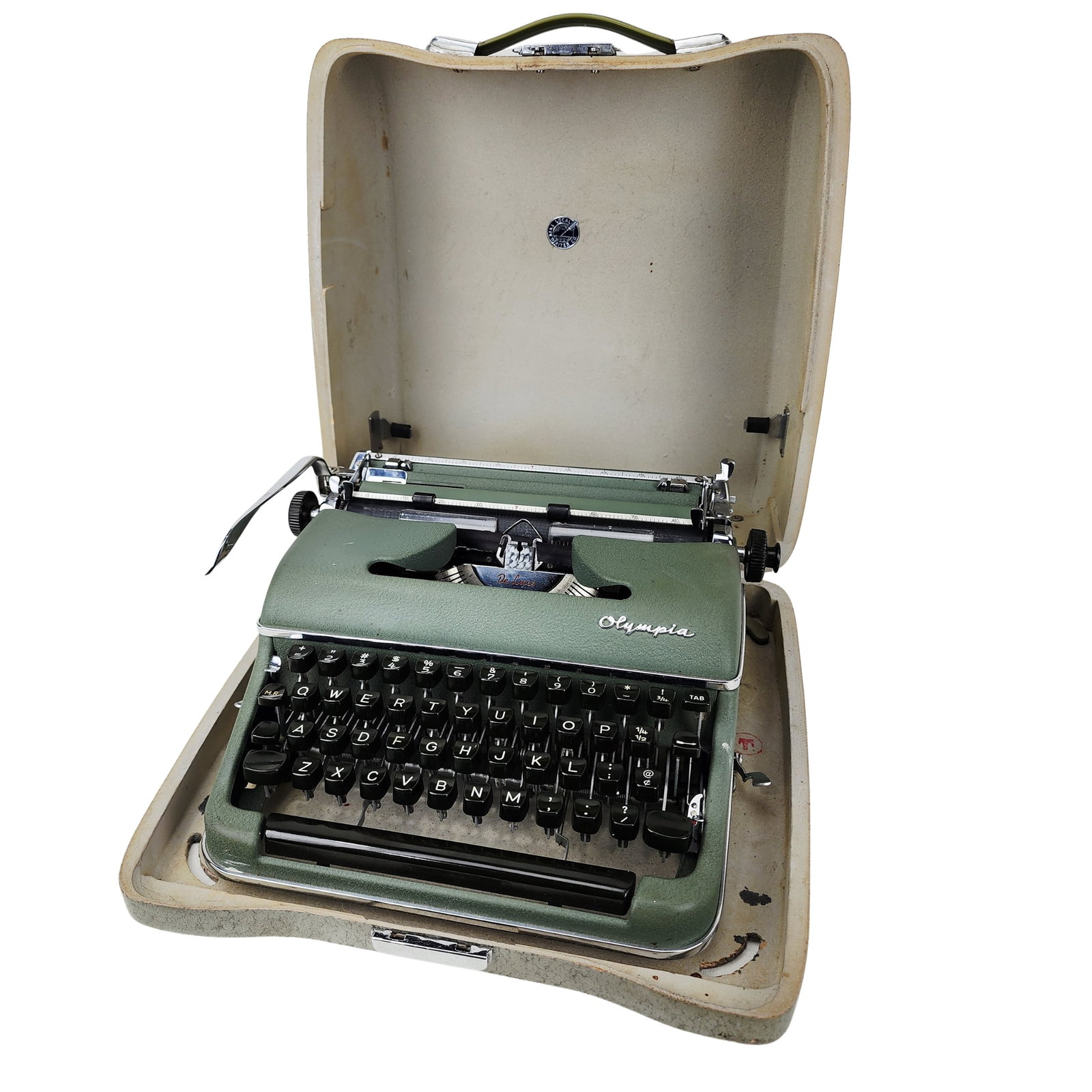Vintage Olympia De Luxe Typewriter (1 of 5)