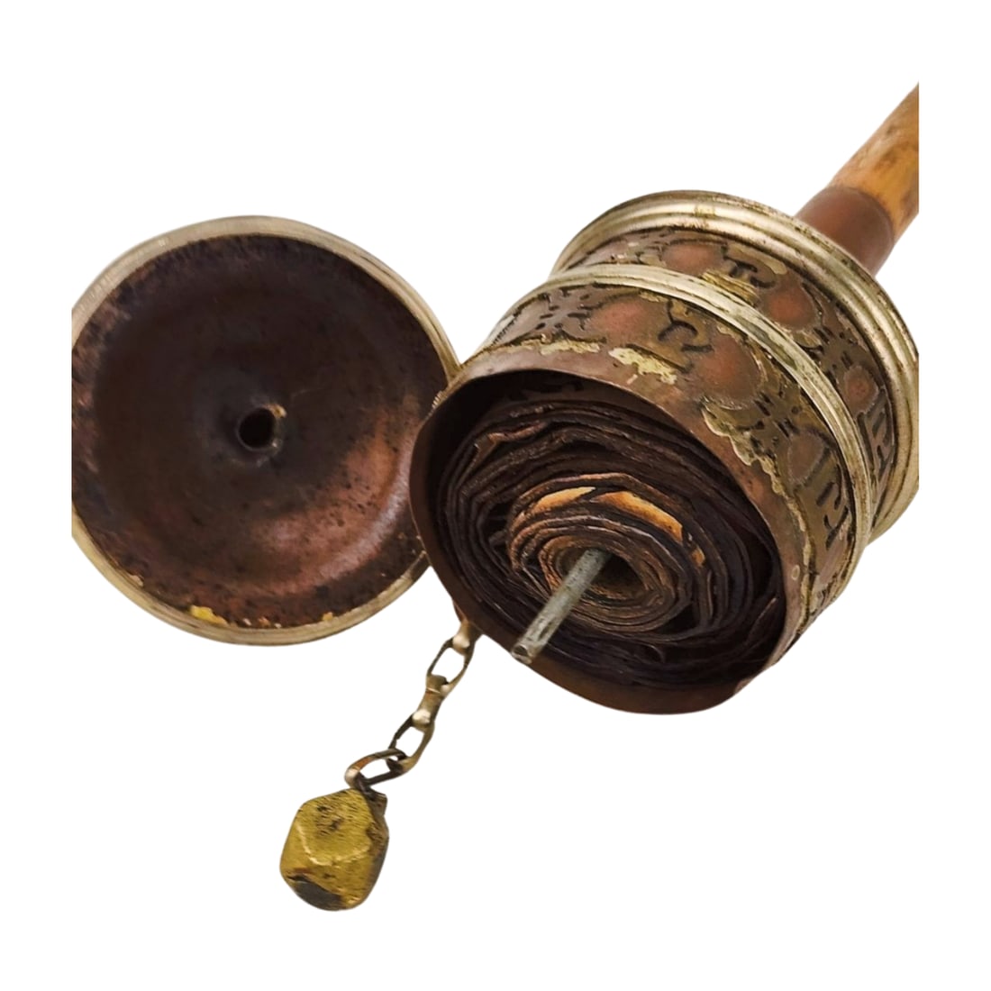 Antique Tibetan Prayer Wheel - 3