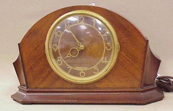 Seth Thomas Electric Mantle Clock,  8″ Tall