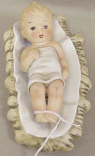 Hummel Figurine Christ Child #18: Excellent condition Hummel figurine titled "Christ Child #18". Measures 6" long. 5th Mark-Goebel Bee.