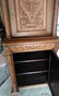 Vintage 2 piece hand made artisan crafted cabinet - 7