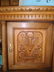 Vintage 2 piece hand made artisan crafted cabinet - 8