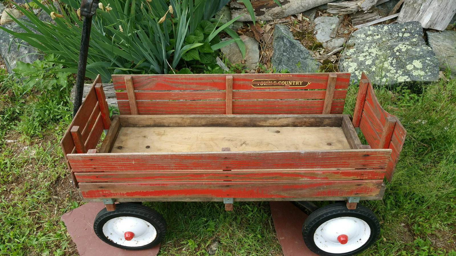 Radio Flier Town and Country Wagon: Vintage, Removable four sides, very strong undercarriage, rotates and turns easliy, extremely well built.What can I say, if you have one YOU know how awesome these little guys/girls are. They work non