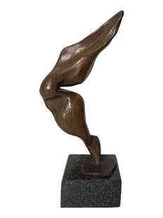 Marzia Boldi - Volo: Marzia Boldi - Volo Sculpture in bronze lost wax casting 28x14x8 cm, signature on the base.