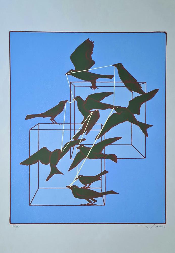 Francesco Casorati - Gli uccellini (1 of 1)