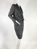1980 Gianni Versace Grey Leopard Wool Skirt Suit - 3