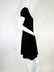 Valentino Black Knit Mini Dress w/ Embellished Lips - 3