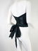 Torso Creations Black & White Lace Strapless Bustier - 2