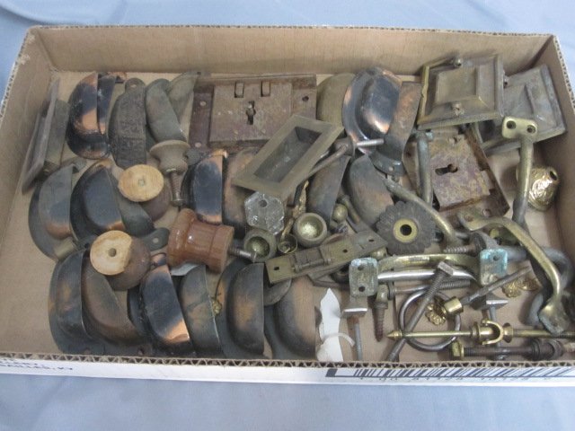 19th Century Hardware: Inlcudes Knobs, pulls, plus.