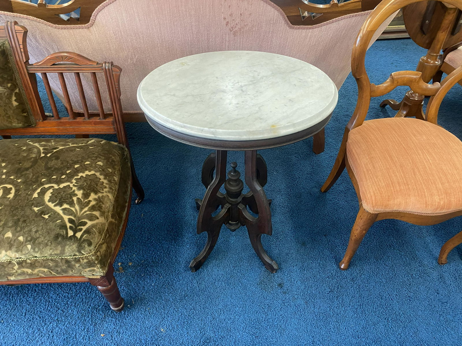 Marble Top Table (1 of 2)