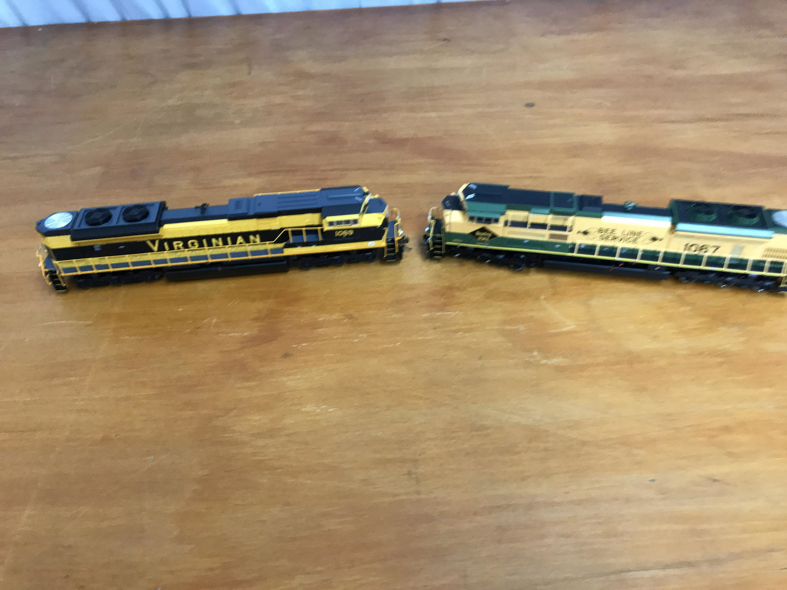 Two Train Locomotives (1 of 4)