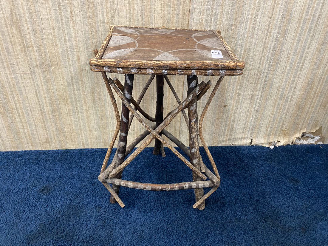 Paint Decorated Adirondack Stand (1 of 2)