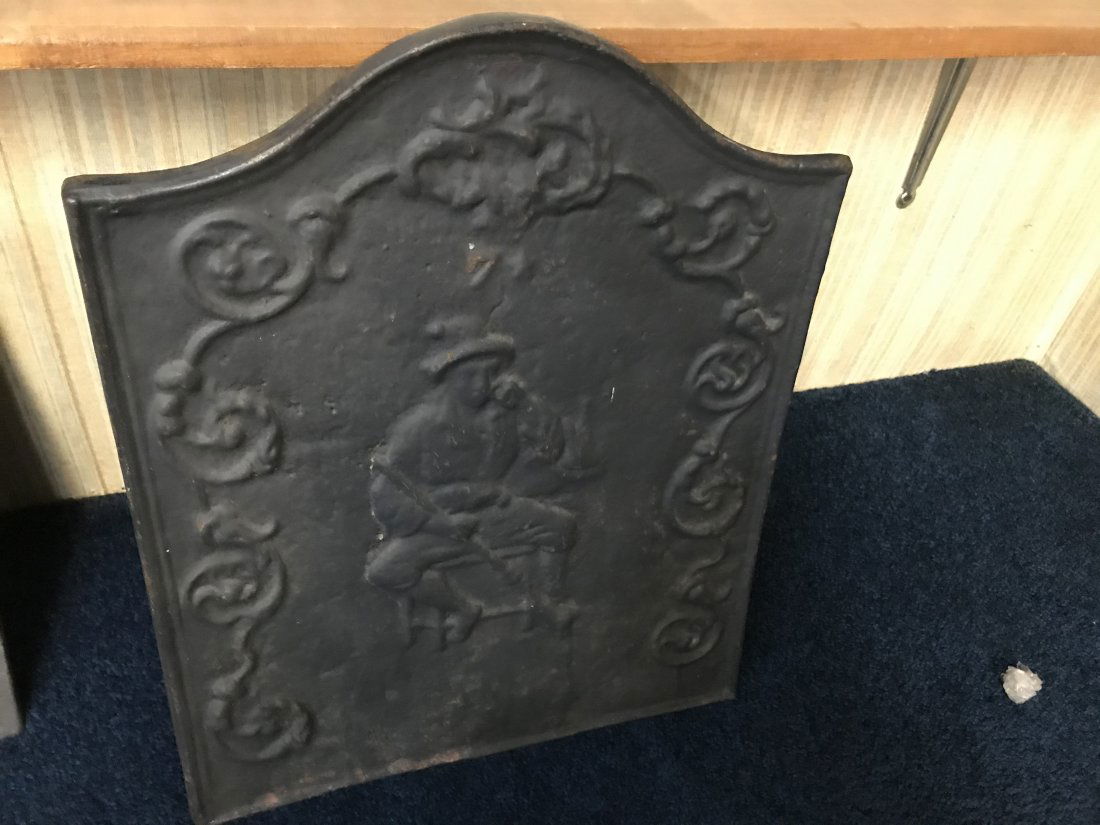 Cast Iron Fire Back: 22X18
