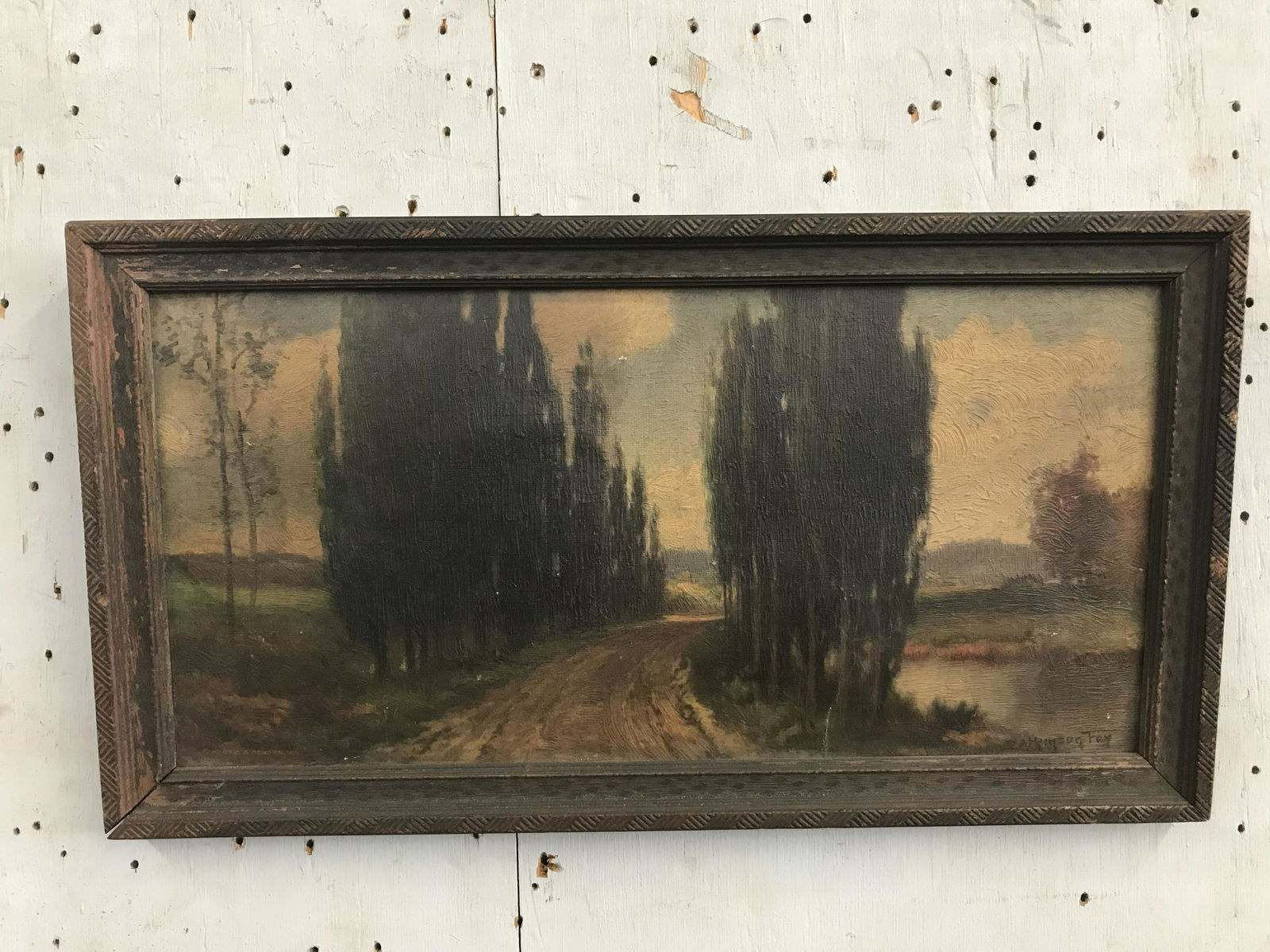 R. Atkinson Fox Signed Oil On Board (1 of 3)