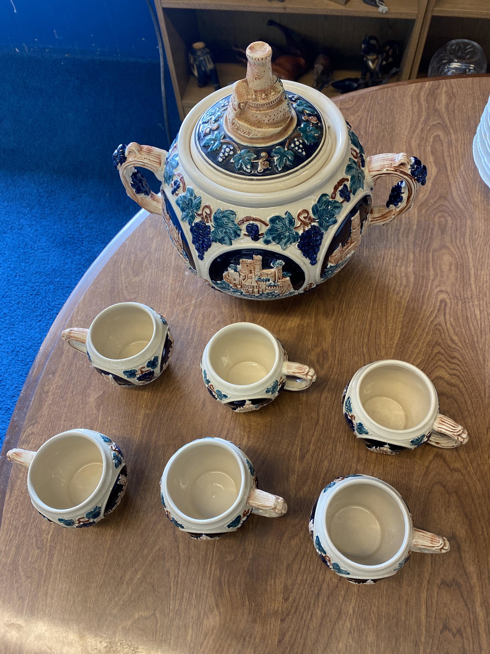 7 pieces German Cider set (1 of 2)